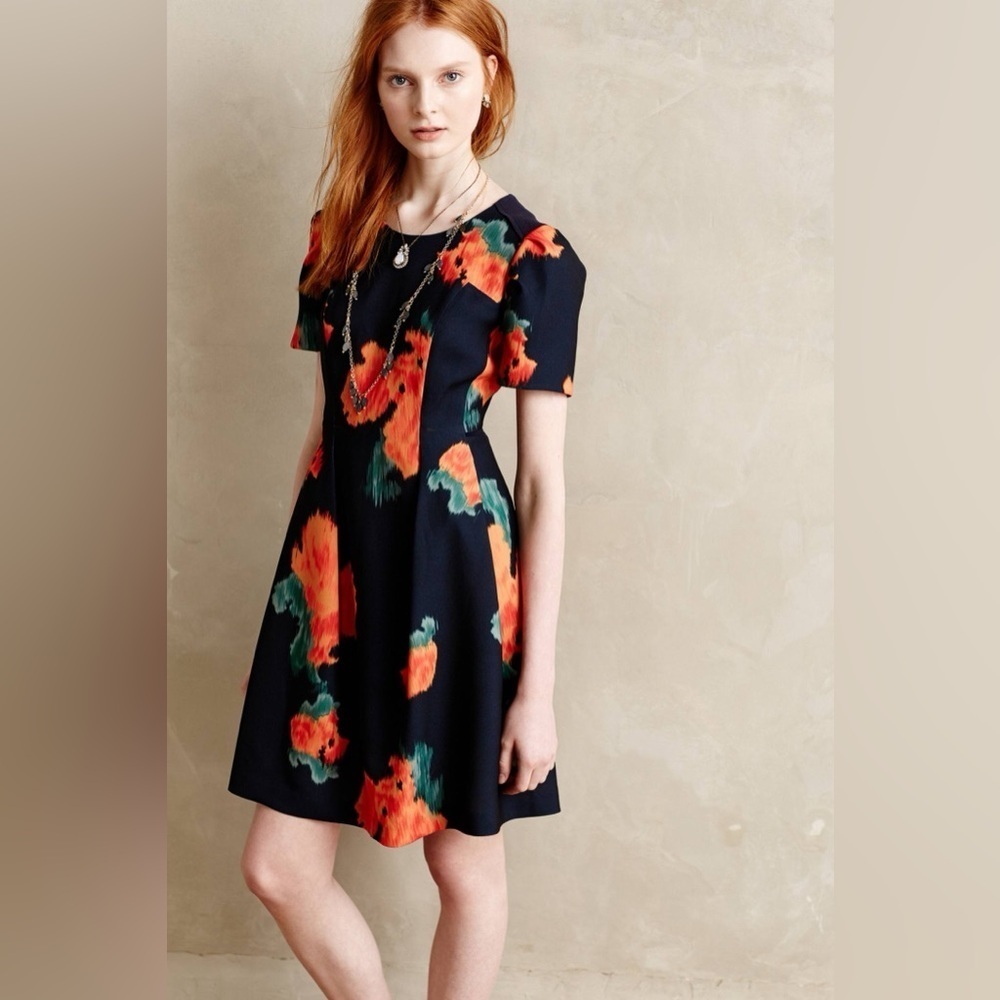 Anthropologie Poppy Palette Dress by McGinn
